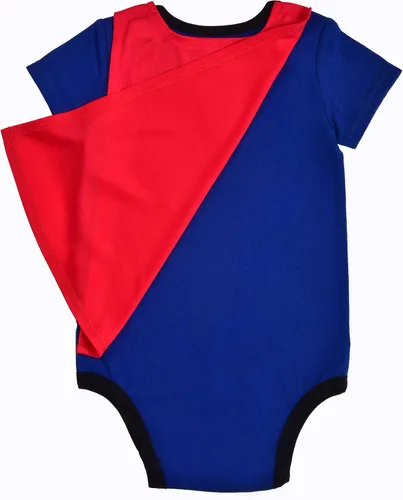 Vista 5 de Marvel Boys Superhero Short Sleeve Bodysuit and Cap Costume Set for Newborn and Infant Spider-ManThorCaptain AmericaHulkIron Man