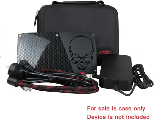 Vista 3 de Hermitshell Estuche de viaje duro EVA compatible con Skull Intel NUC Kit NUC6i7KYK Mini PC