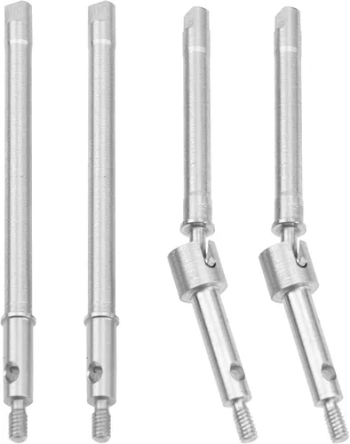 Vista 3 de ShareGoo - Eje de transmisión CVD delantero y trasero de acero inoxidable compatible con Axial SCX24 90081 AXI00001 AXI00002 AXI00004 AXI00005