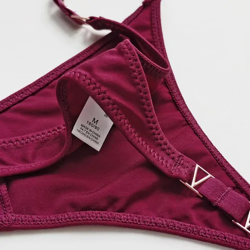 Vista 5 de Meshal Tanga sexy para mujer, bragas de algodón, con espalda en T, 5 unidades, hipster 1908-4pack