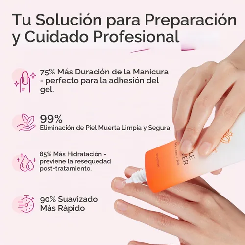 Vista 3 de Modelones - Quitacutículas en crema, suavizante de cutículas, reparación de uñas para uñas dañadas, quitacutículas líquido para el cuidado