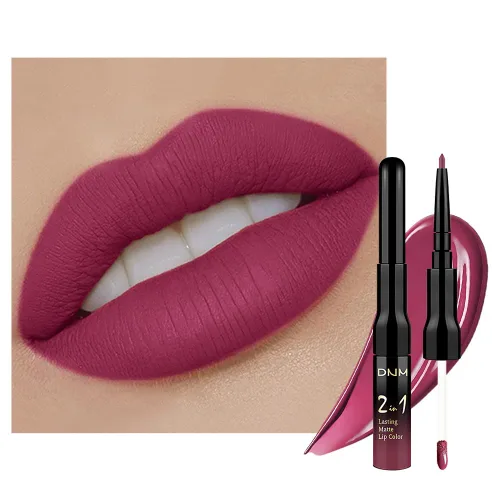 Vista 41 de evpct Juego de 3 lápices labiales líquidos y delineadores de labios para mujeres, 24 horas de larga duración, 24 horas, lápiz labial mate de larga