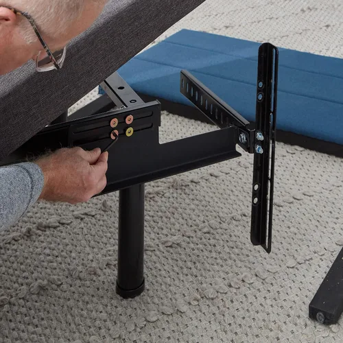 Vista 4 de Lucid Soportes de cabecera ajustables L150/L300 – Accesorio de cabecera duradero y estable – Soporte adaptador de cabecera – Compatible