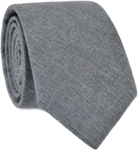 Vista 32 de JESLANG Corbata de algodón y lino de 2.56 pulgadas para hombre, perfecta para ocasiones formales e informales