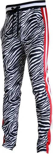 Vista 30 de SCREENSHOT Print TIE DYE Men Premium Streetwear Urban Track Pants - Modern Fit P11004-negro/leopardo