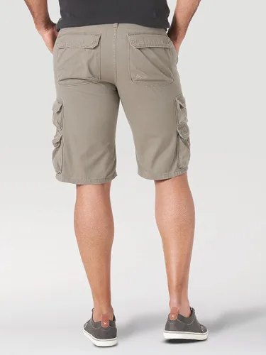 Vista 3 de Wrangler Authentics Pantalón corto cargo de sarga prémium para hombre