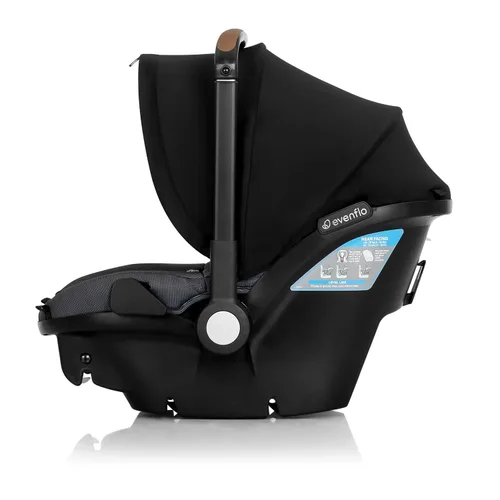 Vista 8 de Shyft DualRide con almacenamiento Carryall Combo de asiento infantil para automóvil y cochecito (gris Boone)