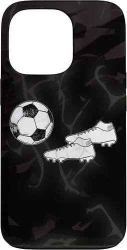 Vista 10 de iPhone 16 Balón de fútbol y zapatos Cool Football Sport Jugadores Equipo Caja de regalo