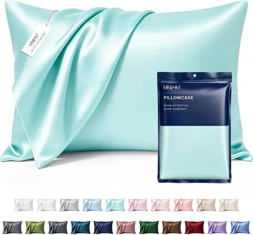 Vista 168 de MR&HM - Funda de almohada de satén