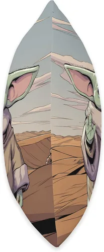 Vista 2 de Star Wars The Mandalorian The Child Grogu - Almohada de mano elevada