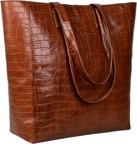 Vista 9 de ANTONIO VALERIA Ava Bolso de hombro con asa superior para mujer