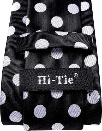 Vista 144 de Hi-Tie Corbatas de seda para hombre, diseño de cachemira a rayas, con bolsillo, gemelos cuadrados, conjunto formal de negocios