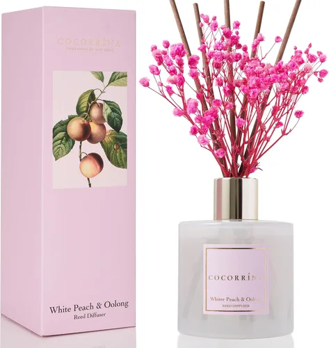 Vista 46 de Difusor de Varillas Cocorrína - Difusor Aromatizante con Aroma de Arroyo de Bambú con 8 Varillas, Difusor de Fragancia para Hogar, Decoración