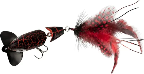 Vista 2 de Arbogast Jointed Jitterbug 2.0 Topwater Bass Señuelo de pesca, 2 1/2 pulgadas, 3/8 onzas