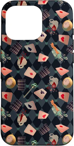 Vista 20 de Funda de regalo para iPhone 16 con diseño de cuento de hadas de Alicia en el país de las maravillas