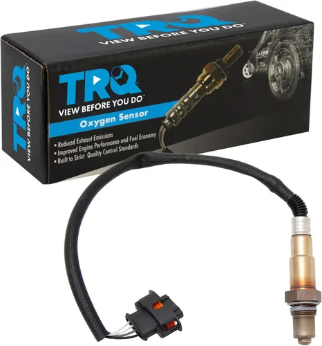 Vista 230 de TRQ Sensor de Oxígeno O2 de 4 Hilos de Banda Estrecha Compatible con VW Atlas 2.0L 2018-21, VW GTI 2.0L 2016-18, Audi A3 Quattro 2.0L 2015-18, VW