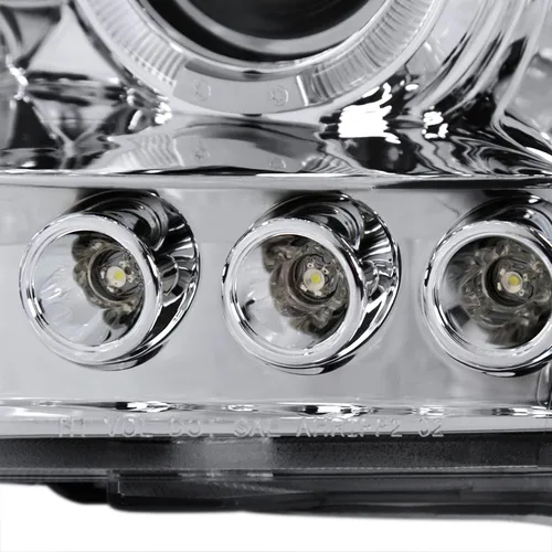 Vista 8 de SPEC-D TUNING Faros delanteros de proyector LED compatibles con Nissan Xterra 2005-2015, conjunto de faros delanteros izquierdo y derecho For