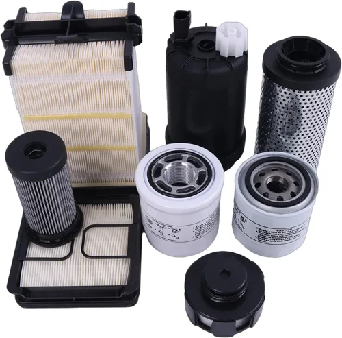 Vista 5 de Kit de servicio de filtro compatible con Bobcat S450 S510 S530 S550 S570 S590 S595 S630 S650 T450 T550 T590 T595 T630 T650