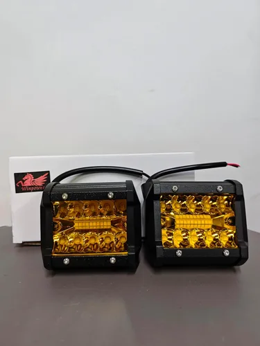 Vista 8 de WinPower Cápsulas LED de 4 pulgadas, 120W 1200LM Haz Combinado de Inundación y Foco Barra de Luz Todoterreno Luces de Niebla para Camión Camioneta