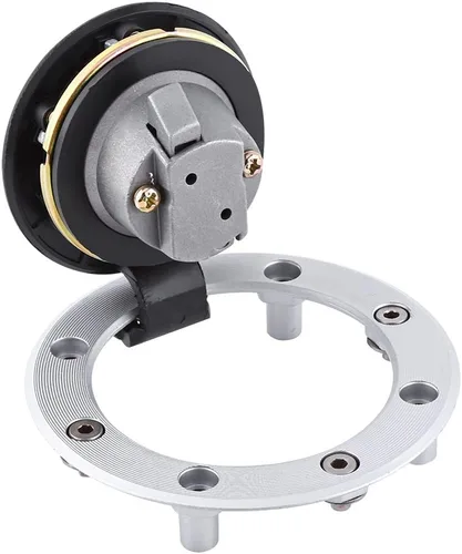 Vista 7 de Cubierta de combustible de gas de aluminio con 2 llaves para Suzuki -R600, R750, R1000, GSXR1300, TL1000S, TL1000R, Katana, SV650 / SV650S
