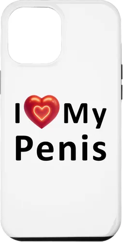 Vista 25 de Funda para iPhone 16 I Love My Penis I Heart My Penis para el día de San Valentín