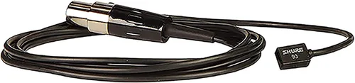 Vista 2 de Shure WL93 Subminiatura Condensador Lavalier Micrófono - Negro