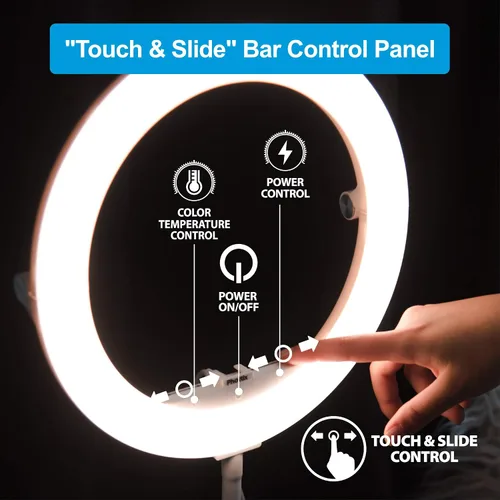 Vista 2 de Phottix Nuada Ring 10 LED Light Go Kit