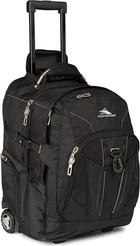 Vista 5 de High Sierra XBT mochila con ruedas Carmín/Línea Roja/Negro