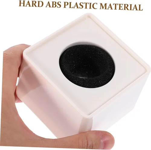 Vista 3 de Gadpiparty Micrófono de entrevista en forma de cubo cuadrado Logo Portátil ABS Moldeo por inyección Micrófono Bandera Micrófono Bandera Micrófono