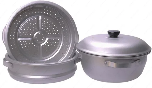 Vista 3 de M.V. Trading ST40 Vaporizador de aluminio de 3 niveles, 16 pulgadas
