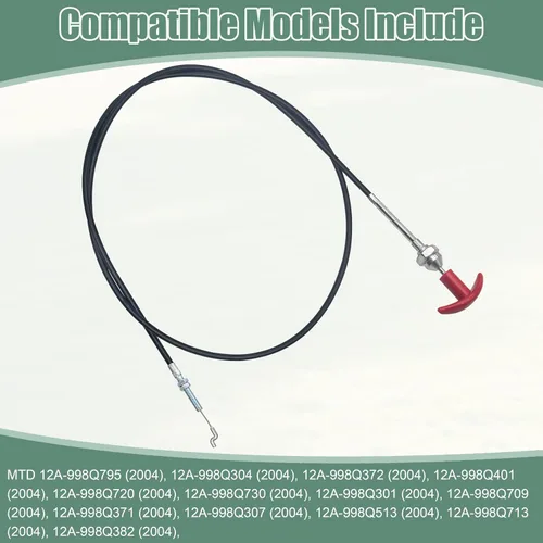 Vista 5 de AOTWD 946-04058 Cable de embrague inverso para MTD Troy Bilt Bronco