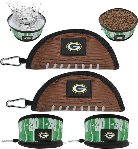 Vista 28 de Pets First NFL - Tazón plegable para mascotas
