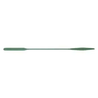 Vista 3 de Cole-Parmer Espátula de laboratorio recubierta de PTFE con extremo de cuchara de 0.5" y extremo redondo plano de 1.5
