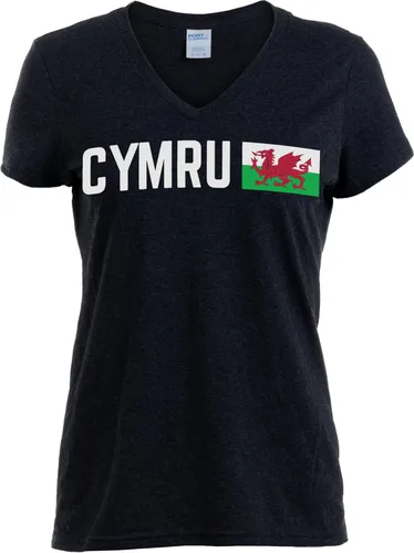 Vista 20 de Nations of the World - Camiseta con cuello en V para mujer
