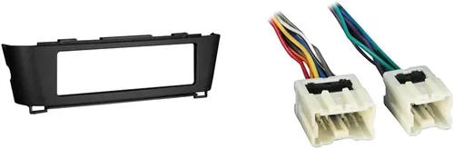 Vista 3 de Metra Electronics 99-7414 - Kit de instalación DIN para vehículos Nissan Sentra 2000-2006, color negro