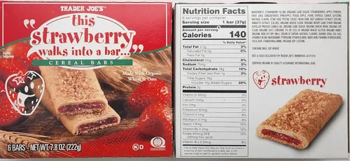Vista 2 de Trader Joe's - Barra de cereales (3 sabores)