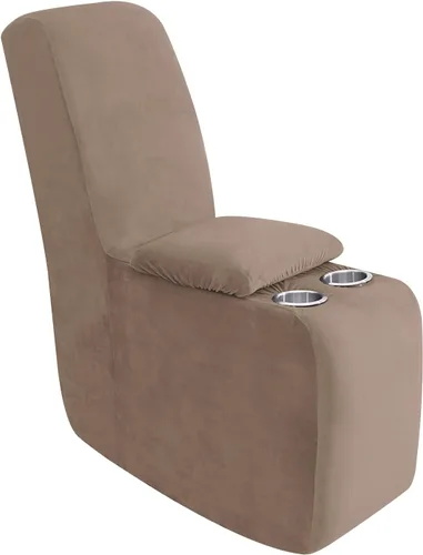Vista 26 de ULTICOR Fundas de sofá reclinable seccional en forma de L de 7 piezas, fundas de terciopelo elásticas para sofá reclinable en forma de L, gruesas