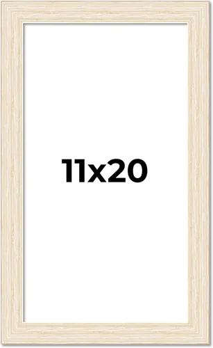 Vista 21 de Poster Palooza Marco de madera tradicional de 11 x 20 pulgadas con plexiglás acrílico UV, parte trasera de tablero de espuma y accesorios incluidos