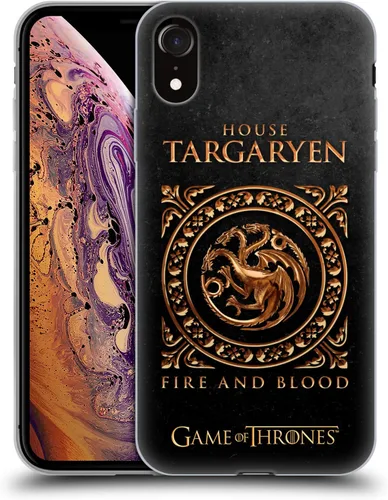 Vista 48 de Producto oficial de HBO Game of Thrones metálico Sigils Soft Gel Case para iPhone de Apple 7 Plus/8 PLUS, Lannister