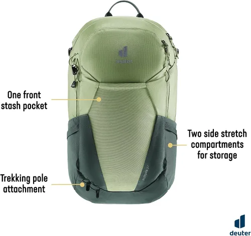 Vista 6 de Deuter Futura 27 Mochila de senderismo Grove-ivy