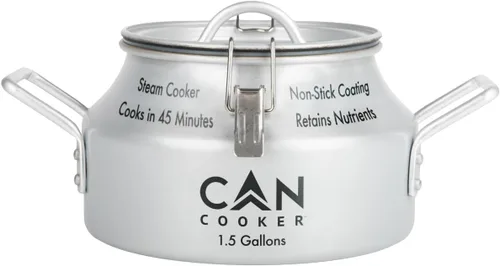 Vista 10 de CanCooker Junior Kit de Quemador Multi-Combustible y Parrilla Vaporizador de Alimentos Portátil para Acampar, RVs, En Movimiento y Cocina en Casa