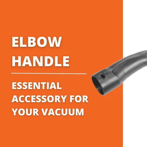 Vista 2 de Fein Manija de codo OEM para Turbo I y Turbo II Extractores de polvo húmedo/seco Ergonomic & Durable for Maximum Suction & Easy Handling, Easy