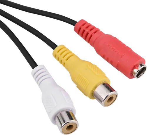 Vista 8 de Dpofirs Mini cámara CCTV analógica con cable, lente gran angular de 0.142 in, cámara de video de audio para estacionamiento de hotel residencial