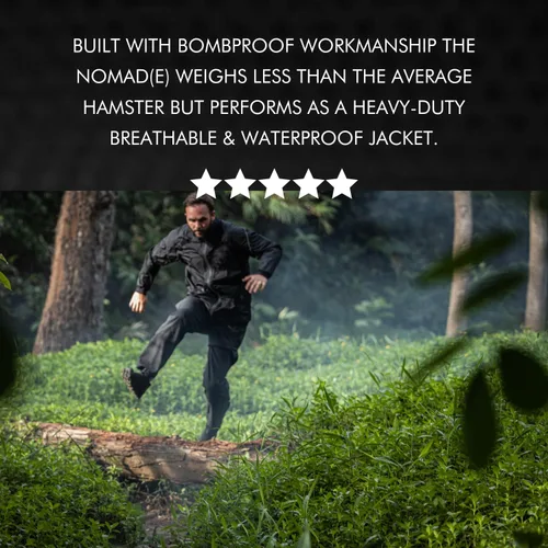 Vista 6 de GRAPHENE-X Nomad(e) Chaqueta ultraligera. Impermeable, transpirable, resistente a la abrasión, membrana integrada de grafeno., Multi
