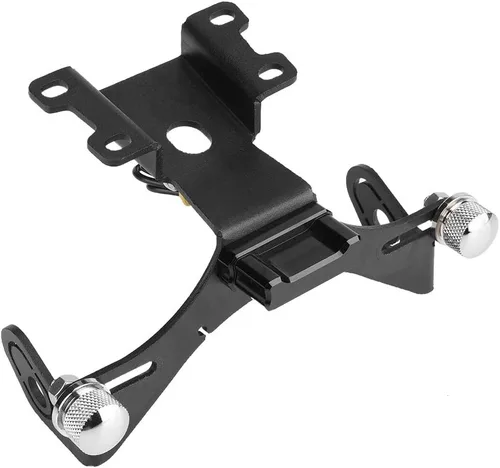 Vista 7 de Akozon - Soporte para placa de matrícula con luz LED para MT-07 FZ-07 2014-2018, Popular, Moderno