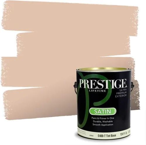 Vista 33 de PRESTIGE Pintura exterior e imprimación en uno, bronceado Aberdeen, plano, 1 galón