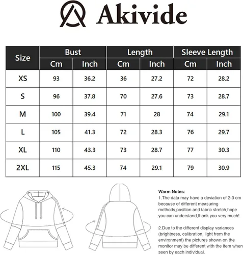 Vista 4 de Akivide Novedosas sudaderas casuales con capucha para mujer, cuello con botones ajustables