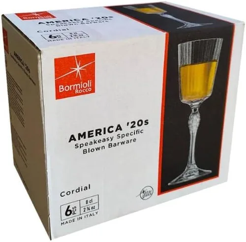Vista 5 de Bormioli Rocco America '20s Cordial vidriado Set de 6