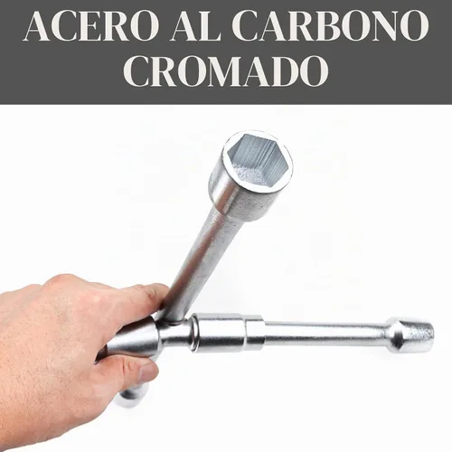 Vista 4 de Cartman - Llave universal plegable de tubo de 36 cm, de hierro, de 4 vías