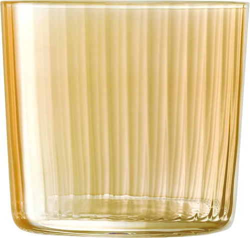 Vista 4 de Vasos de colores LSA International Ámbar